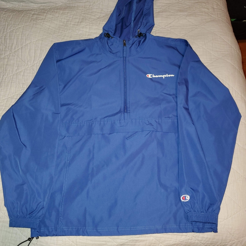 Sold Do Not Buy ... Champion Blue Pullover Windbreaker